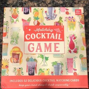 Eccolo Matching Cocktail Game - Vibrant Card Set